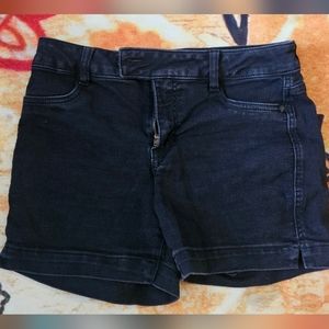 D. Jeans size 4 black shorts